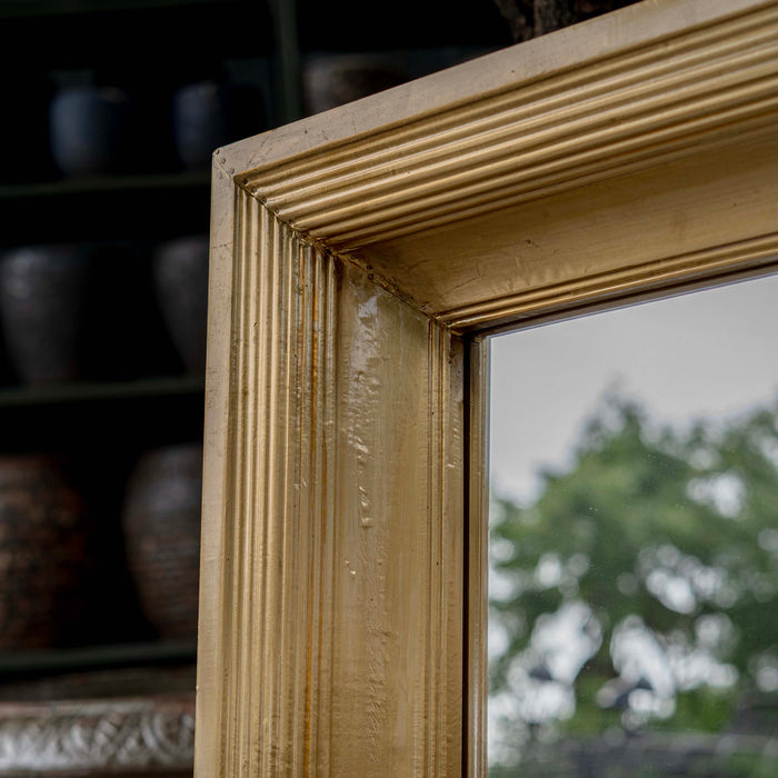 Izan Brass Frame Mirror