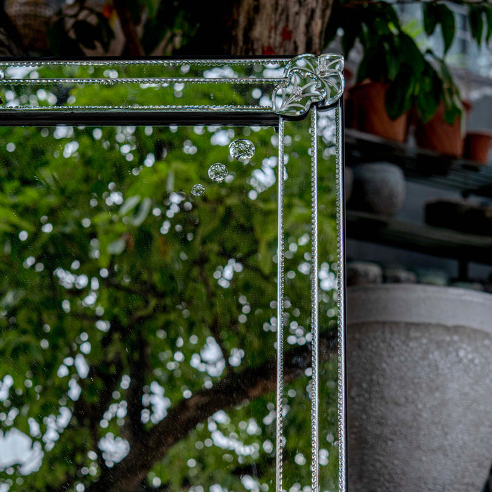 Azure Venetian Mirror