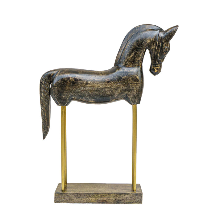 Zahari Wooden Horse - Large