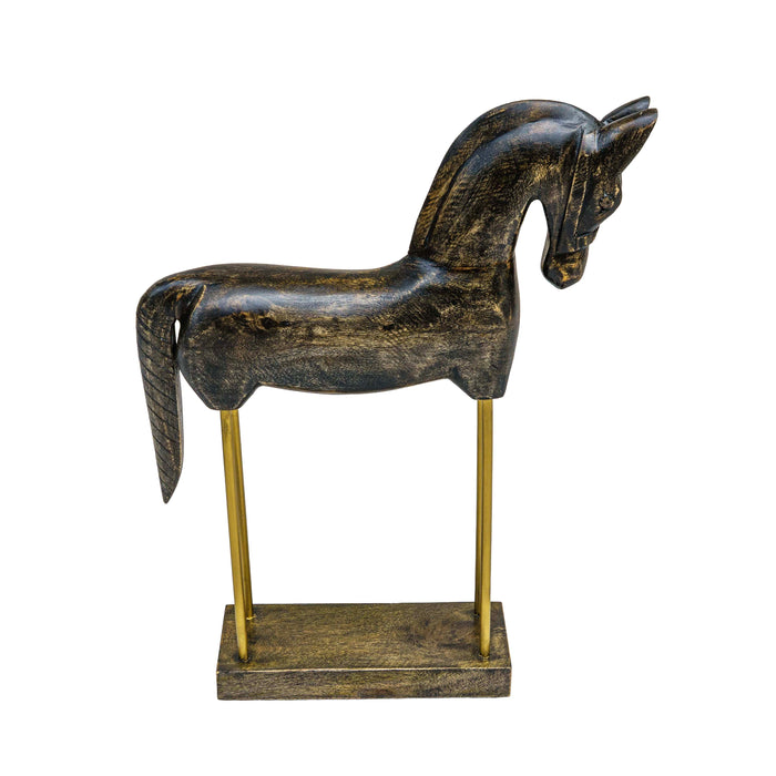 Zahari Wooden Horse - Large