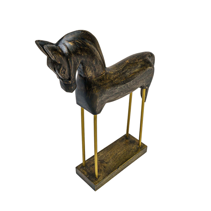 Zahari Wooden Horse - Large