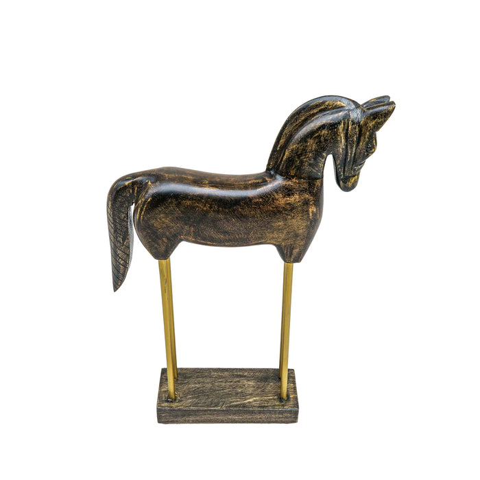 Zahari Wooden Horse - Small