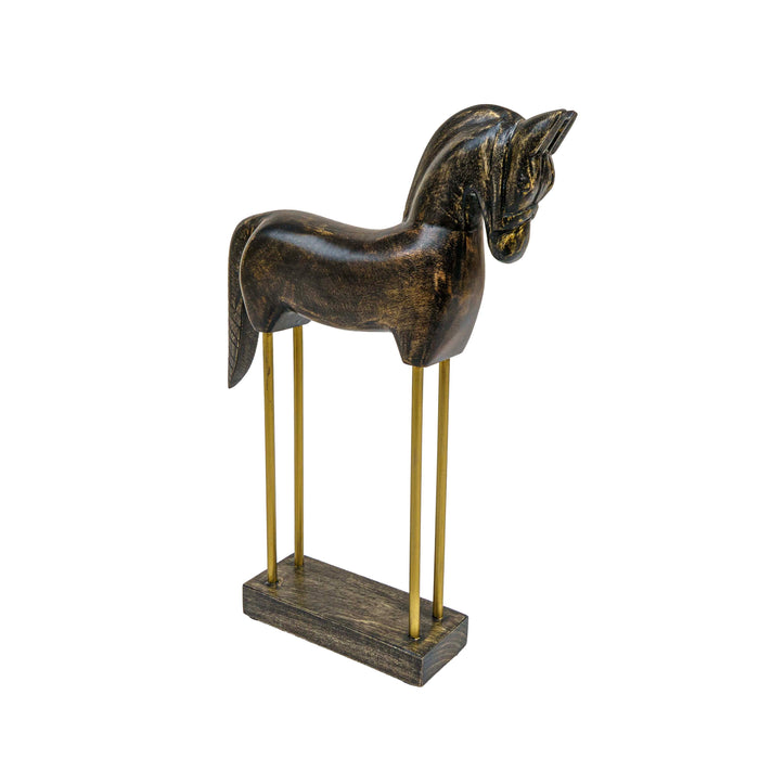 Zahari Wooden Horse - Small