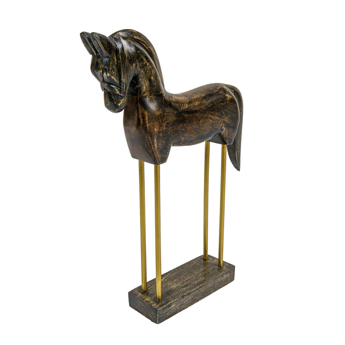 Zahari Wooden Horse - Small