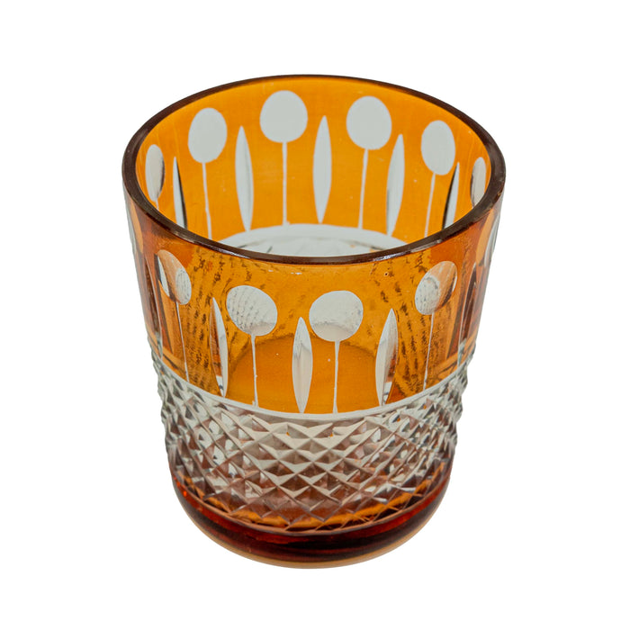 Royal Hurricane Candle White Amber Tonka