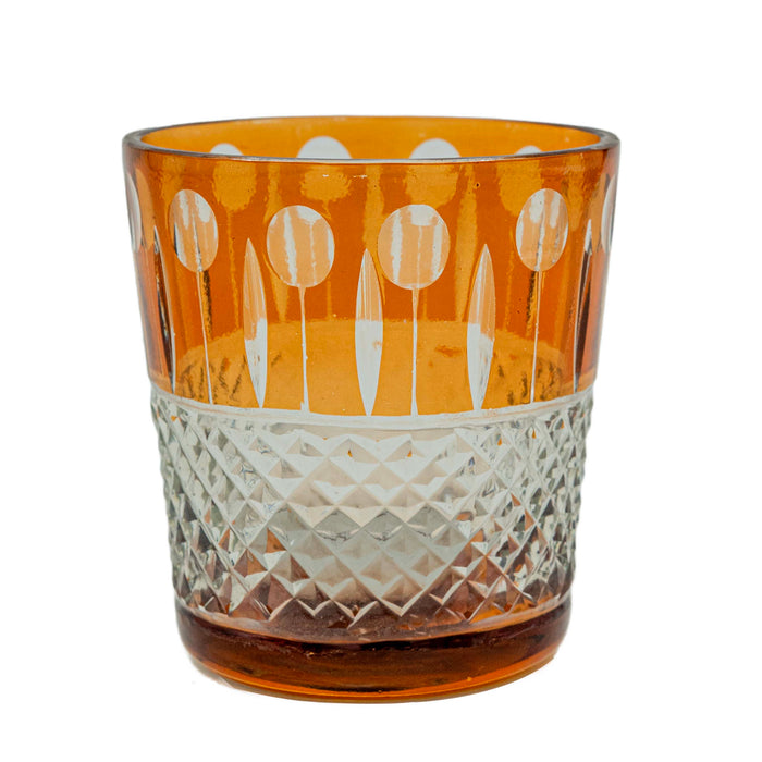 Royal Hurricane Candle White Amber Tonka