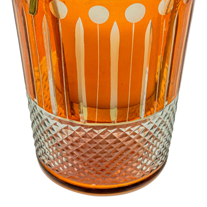 Royal Hurricane Candle White Amber Tonka