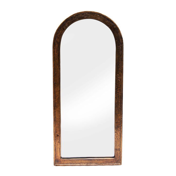 Amren Antique Brass Arch Mirror