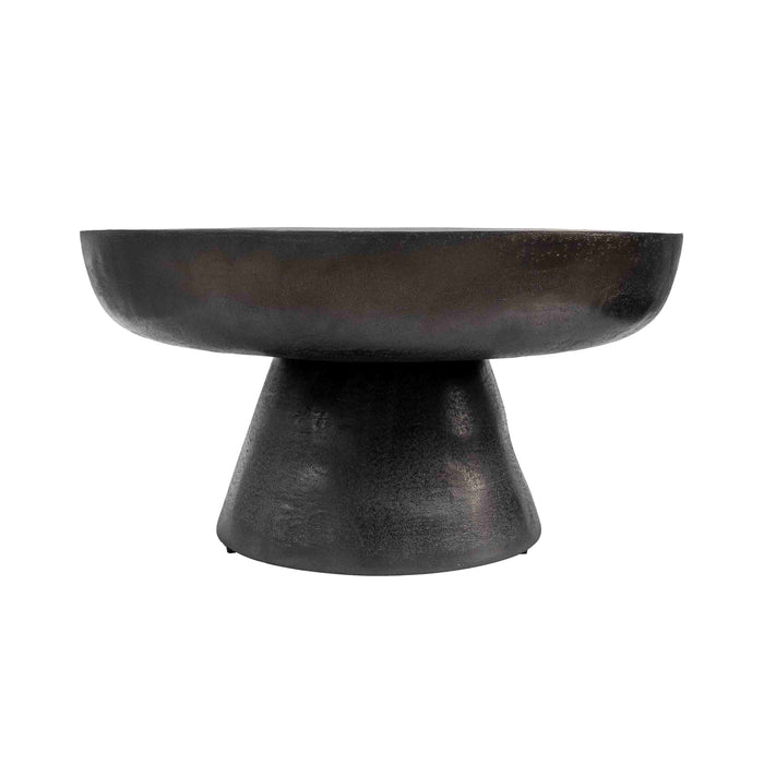 Kohen Graphite Round Coffee Table