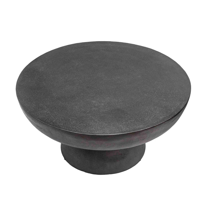 Kohen Graphite Round Coffee Table