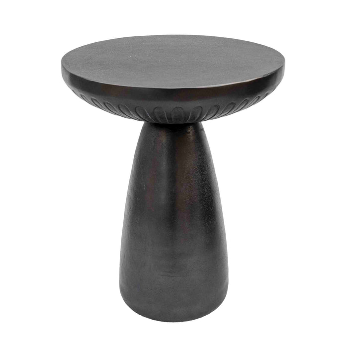 Faris Graphite Drink Table - Small