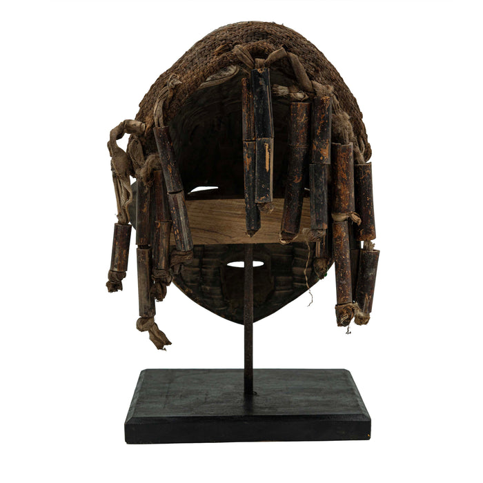 Old African Mask with Stand