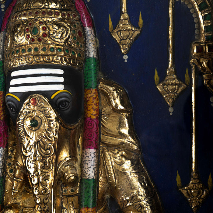 Pillayarpatti Ganesh Embossing Antique