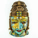 Shiva Mask Shiva Nandi Multi Colour Wall Mounted