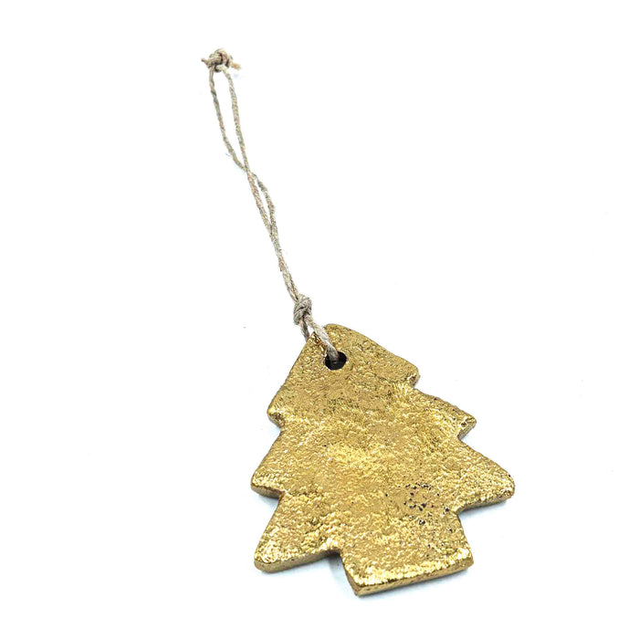 Christmas Gold Ornaments (Assorted - Set of 4)