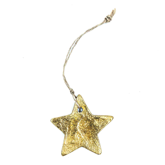 Christmas Gold Ornaments (Assorted - Set of 4)