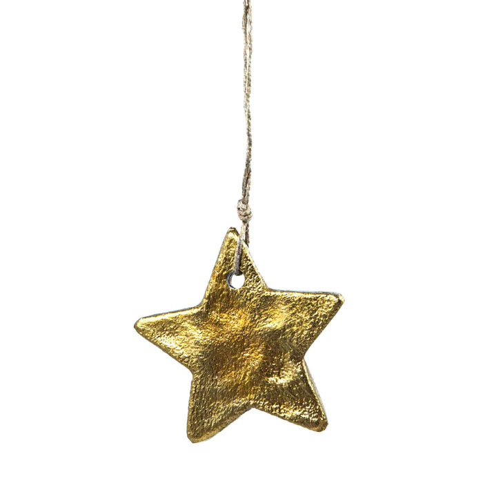 Christmas Gold Ornaments (Assorted - Set of 4)