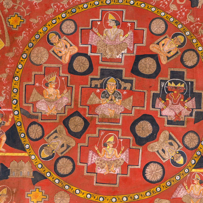 SHRI PADMAUTI PAT (JAIN) PICHWAI PAINTING
