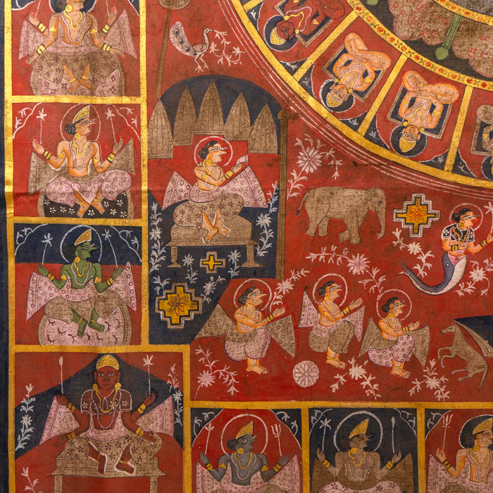 SHRI PADMAUTI PAT (JAIN) PICHWAI PAINTING