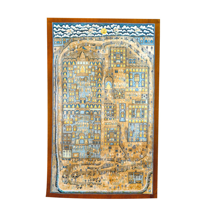 SHRI PALITANA SATRUNJAY PAT PICHWAI PAINTING