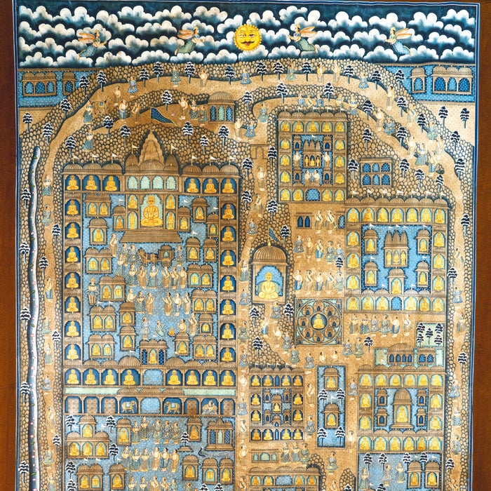 SHRI PALITANA SATRUNJAY PAT PICHWAI PAINTING