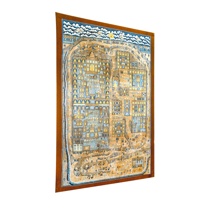 SHRI PALITANA SATRUNJAY PAT PICHWAI PAINTING