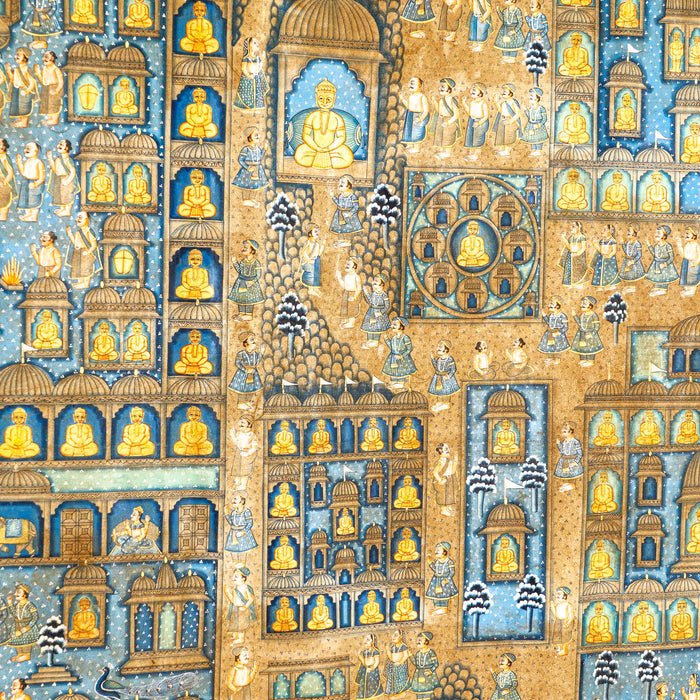 SHRI PALITANA SATRUNJAY PAT PICHWAI PAINTING