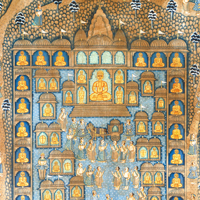 SHRI PALITANA SATRUNJAY PAT PICHWAI PAINTING