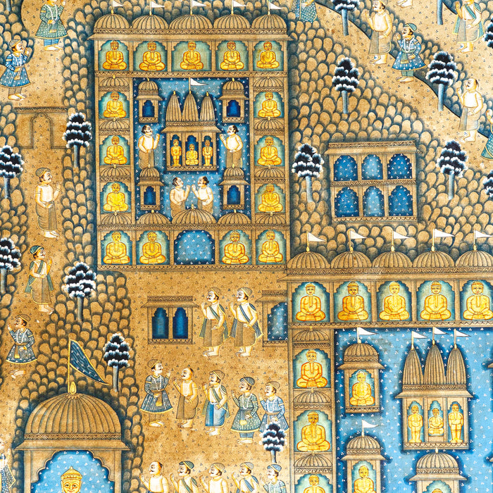 SHRI PALITANA SATRUNJAY PAT PICHWAI PAINTING
