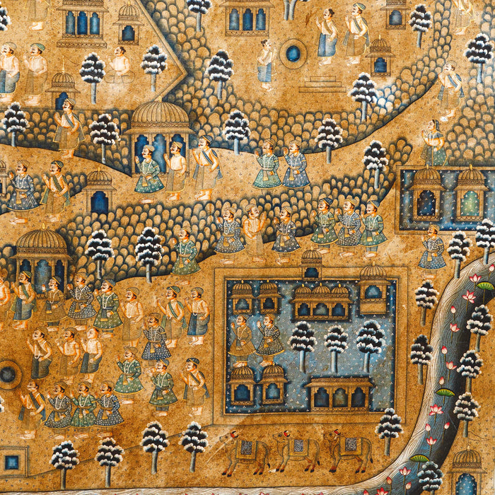 SHRI PALITANA SATRUNJAY PAT PICHWAI PAINTING