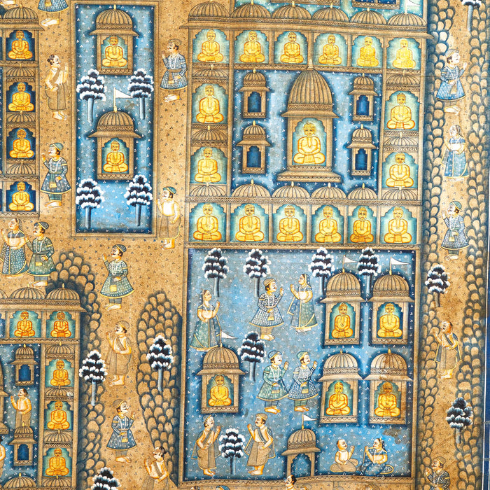 SHRI PALITANA SATRUNJAY PAT PICHWAI PAINTING