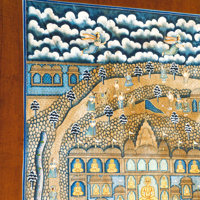 SHRI PALITANA SATRUNJAY PAT PICHWAI PAINTING