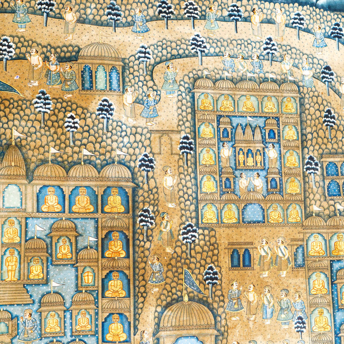 SHRI PALITANA SATRUNJAY PAT PICHWAI PAINTING