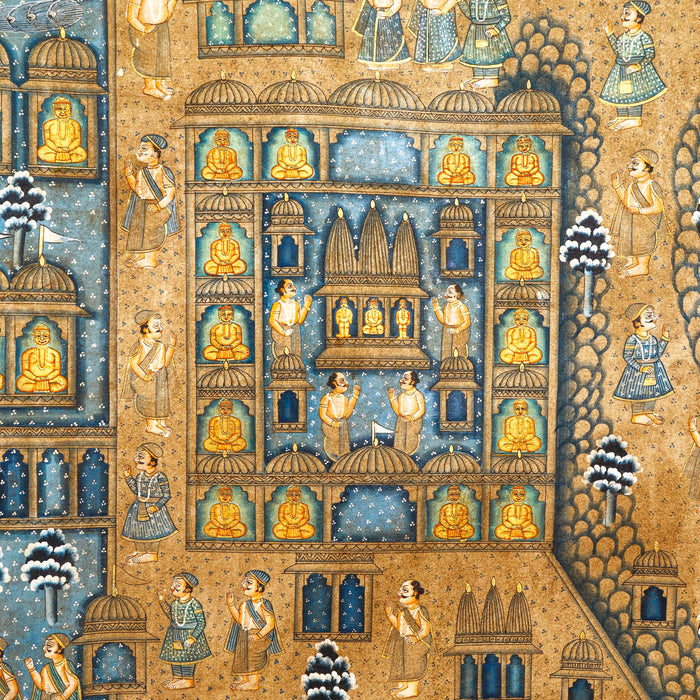 SHRI PALITANA SATRUNJAY PAT PICHWAI PAINTING