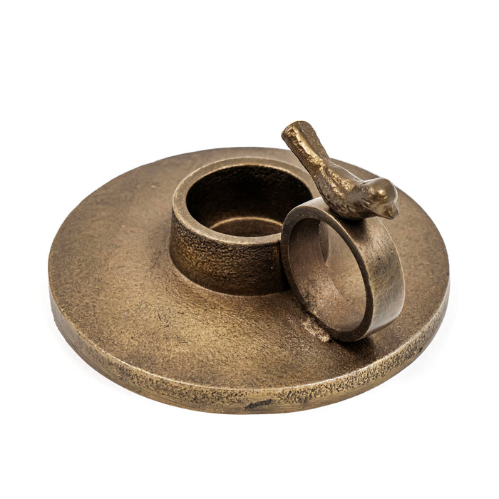 BIRDS MURMUR TEA LIGHT CANDLE HOLDER