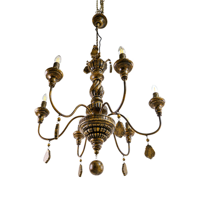 Flueri Chandelier Six Lights