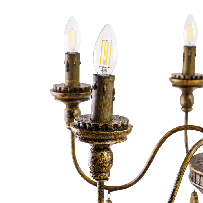 Flueri Chandelier Six Lights