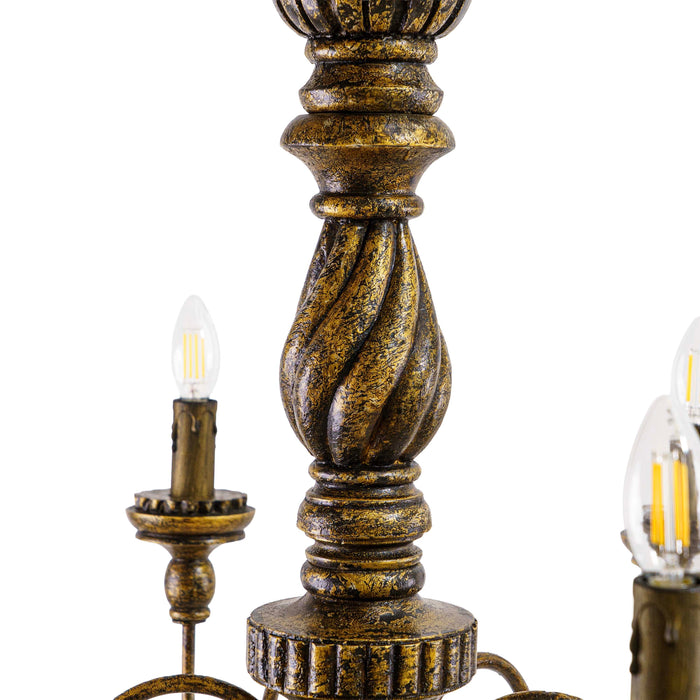 Flueri Chandelier Six Lights