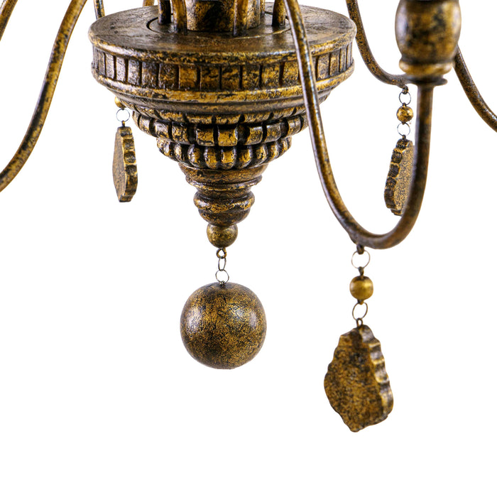 Flueri Chandelier Six Lights