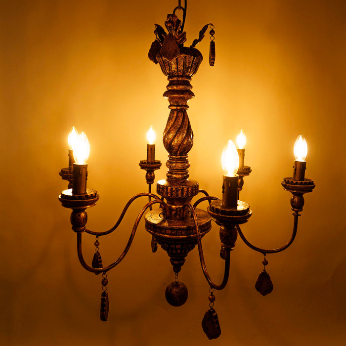 Flueri Chandelier Six Lights