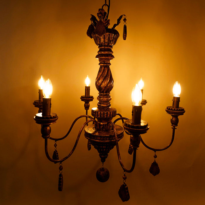 Flueri Chandelier Six Lights