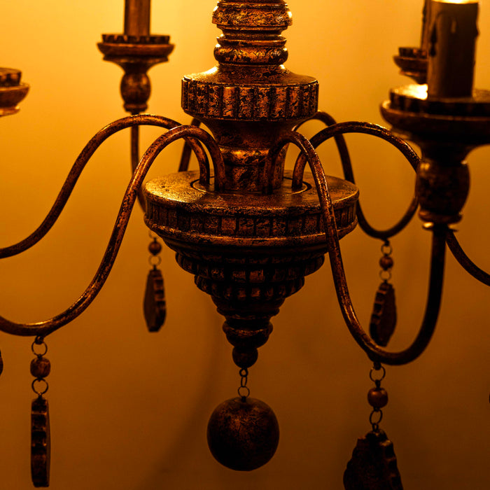 Flueri Chandelier Six Lights