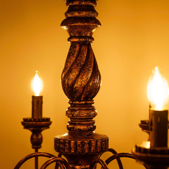 Flueri Chandelier Six Lights