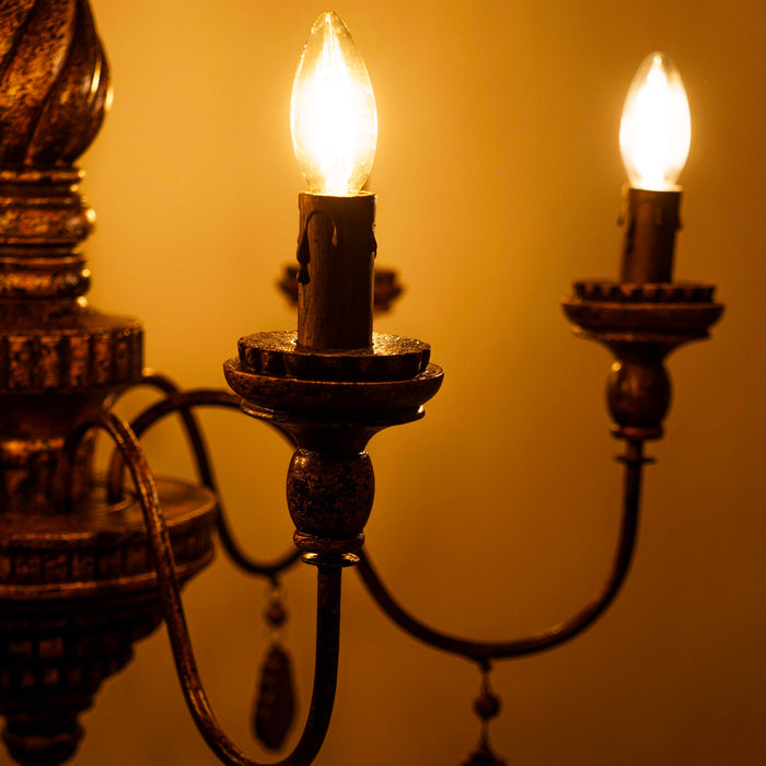 Flueri Chandelier Six Lights