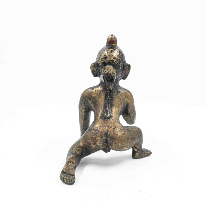 Laddu Gopalji Brass Statue