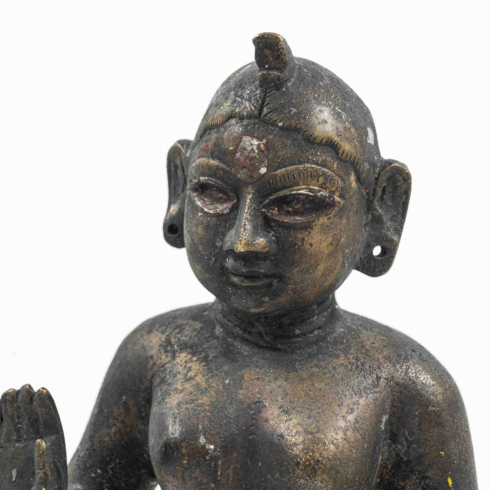 Radha With Krishna Brass Status