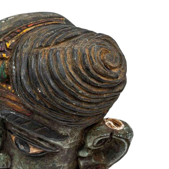 Ardhanareshwara Wooden Mask