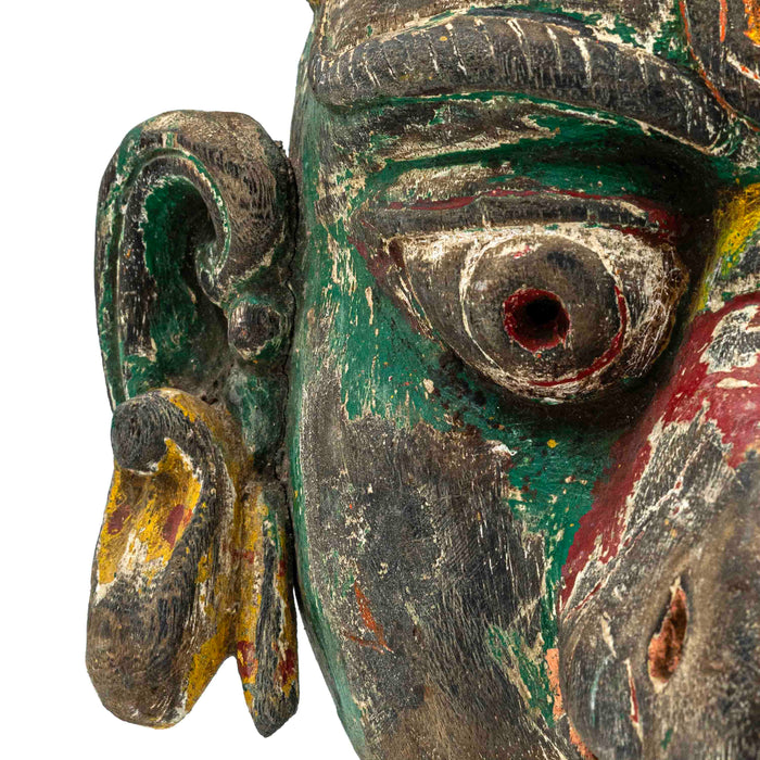 Garuda Wooden Head