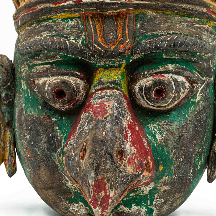 Garuda Wooden Head