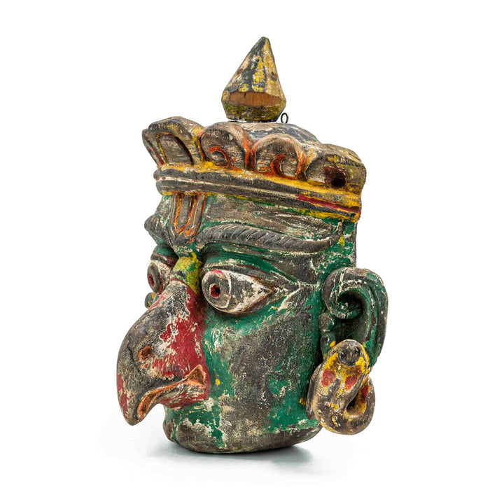 Garuda Wooden Head